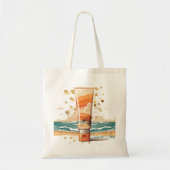 Retro Summer Vibes Canvas tas (Voorkant)