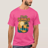 Retro Summer Vibes - Het leven is beter op het str T-shirt (Voorkant)