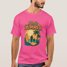 Retro Summer Vibes - Het leven is beter op het str T-shirt