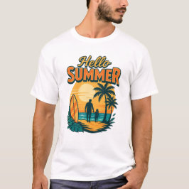 Retro Summer Vibes - Het leven is beter op het str T-shirt