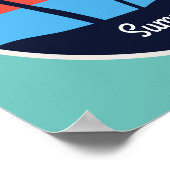 Retro  Summer Vibes Poster (Hoek)