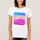 Retro Summer Vibes T-shirt (Voorkant)
