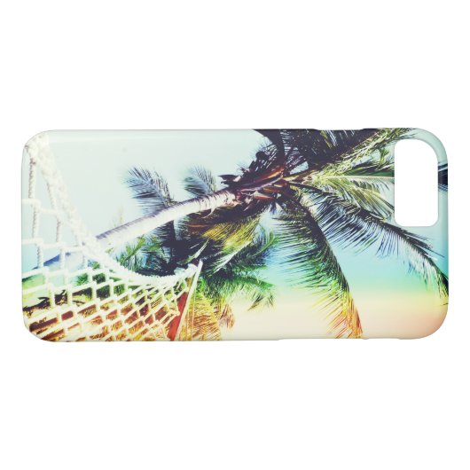 Retro Summertime iPhone 7 Hoesje (Achterkant (Horizontaal))