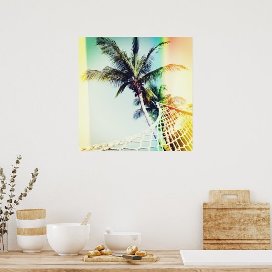 Retro Summertime Poster (Keuken)