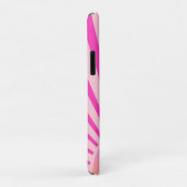 Retro Sun Burst Sunset Sunrise Hot Pink Ombre Case-Mate iPhone Case (Achterkant/rechts)