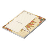 Retro Sun | Dagelijkse opmerkingen en checklist No Notitieblok (Linkerzijde)