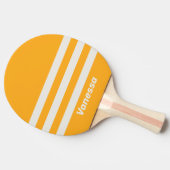 Retro Sun Kissed Three Across Striping with Name Tafeltennisbatje (Zijkant)
