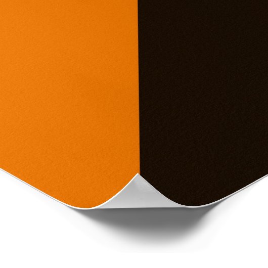 Retro Sun Mid Century Abstracte kunst Poster (Hoek)