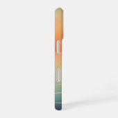 Retro Sun Over the Ocean iPhone 16 Hoesje (Rechterkant)