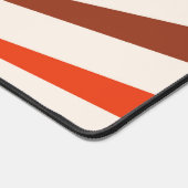 Retro Sun Rays blaast Zonnehard Oranje Geel Rood Bureaumat (Hoek)