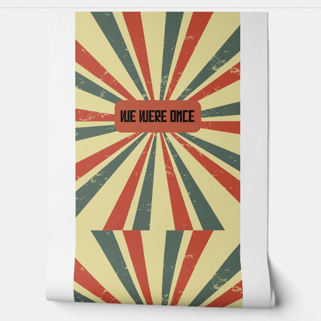 Retro Sunburst-geheugen | Faded Glory Revival Behang (Afrollen)