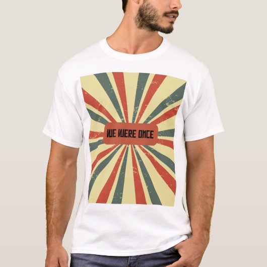 Retro Sunburst-geheugen | Faded Glory Revival T-shirt (Voorkant)