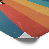 Retro Sunburst LGBTQ+ Pride Poster (Hoek)