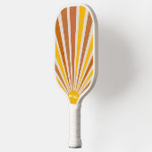 Retro Sunburst Pickleball Paddle (Links)