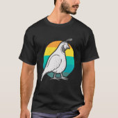 Retro  Sunest Quail Whisperer T-shirt (Voorkant)