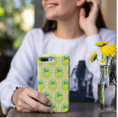 Retro Sunny Yellow Lemons Case-Mate iPhone Case