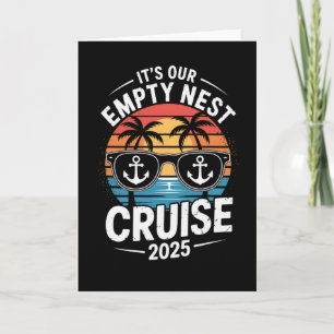 Retro Sunset 2025 Onze Lege Nest Cruise Kaart