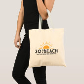 Retro Sunset 30e 40e 50e 60e verjaardag Crew Squad Tote Bag (Voorkant (product))