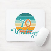 Retro Sunset 70 gestrest Muismat (Met muis)