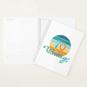 Retro Sunset 70 gestrest Planner (Display)