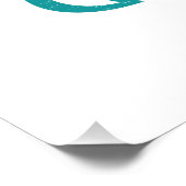 Retro Sunset 71 gestrest Perfect Poster (Hoek)