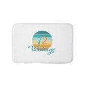 Retro Sunset 72 gestrest Badmat (Voorkant)