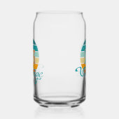 Retro Sunset 73  noodlijdend Blikvorm Glas (Rechts)