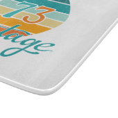 Retro Sunset 73  noodlijdend Snijplank (Hoek)