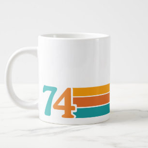 Retro Sunset 74 Grote Koffiekop