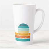 Retro Sunset 75 Latte Mok (Rechts)