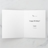 Retro Sunset 75 Vintage Distressed Kaart (Binnen)