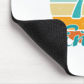 Retro Sunset 75 Vintage Distressed Muismat (Hoek)