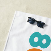 Retro Sunset 80 Strandlaken (In situ)