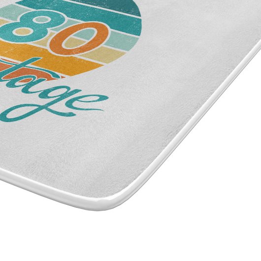 Retro Sunset 80 Vintage Distressed Snijplank (Hoek)