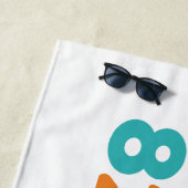 Retro Sunset 82 Strandlaken (In situ)