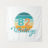 Retro Sunset 82 Vintage Distressed Wandkleed (Voorkant)