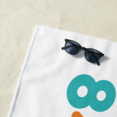 Retro Sunset 84 Strandlaken (In situ)