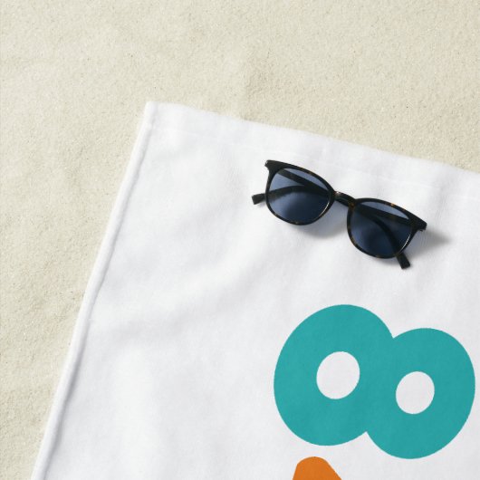 Retro Sunset 84 Strandlaken (In situ)