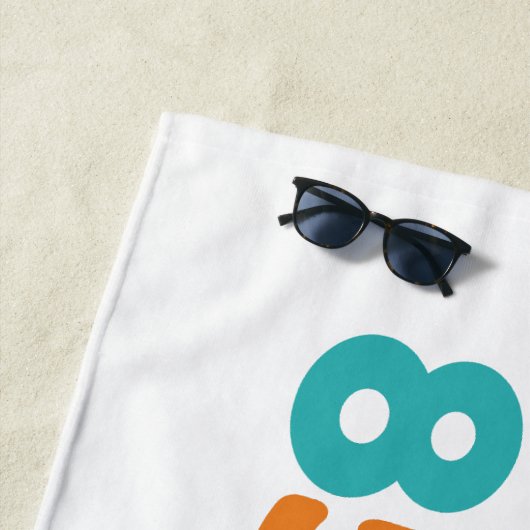 Retro Sunset 85 Strandlaken (In situ)