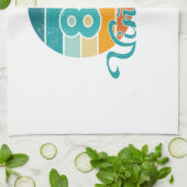 Retro Sunset 85 Vintage Distressed Theedoek (Gevouwen)