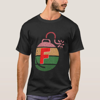  Retro Sunset Achtergrond Grappig Sarcastisch F- T-shirt