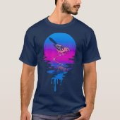 Retro Sunset Baltimore Oriole T-shirt (Voorkant)