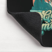 Retro Sunset Beach Vibes - Golf van Verenigde Stat Muismat (Hoek)