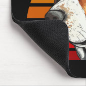 Retro Sunset Beagle Muismat (Hoek)