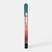 Retro Sunset Cacti iPhone 16 Hoesje (Linkerkant)