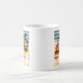 Retro Sunset Camping Crew Camping Koffiemok (Center)