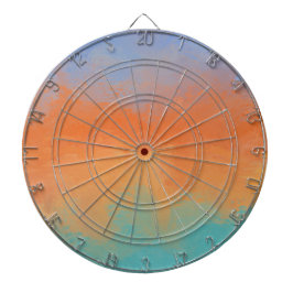 Retro sunset dartbord