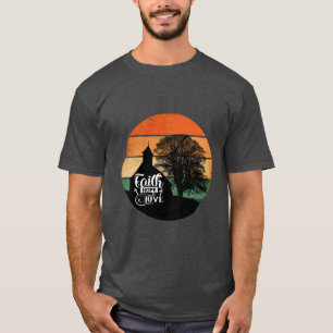 Retro Sunset Faith Hope Love T-shirt