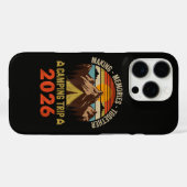 Retro Sunset Familie Camping Trip 2026 Case-Mate iPhone Case (Achterkant (horizontaal))