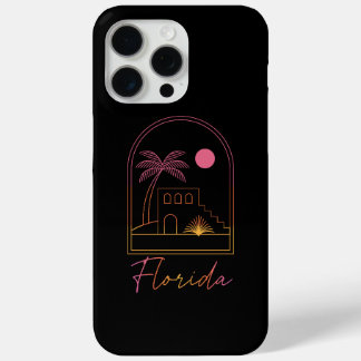 Retro Sunset Florida Vibe iPhone 15 Pro Max Hoesje